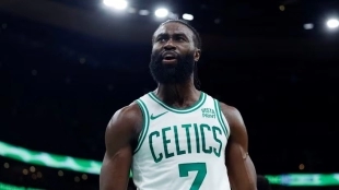 Jaylen Brown, jugador de Boston Celtics.