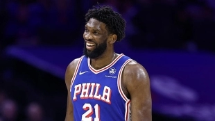 Joel Embiid, jugador de Philadelphia 76ers.
