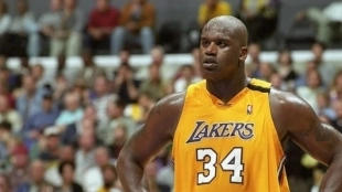 Shaquille O'Neal, leyenda de la NBA.