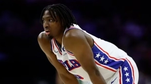 Tyrese Maxey, jugador de Philadelphia 76ers.