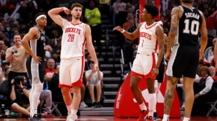 Sengun, histórica actuación. Foto: gettyimages