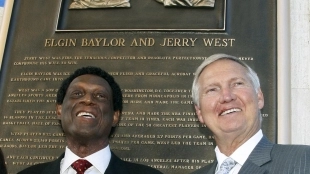 Elgin Baylor y Jerry West