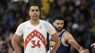 Jontay Porter, jugador de Toronto Raptors. 