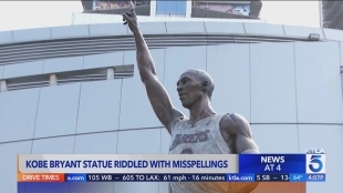 Kobe Bryant, inmortalizado en Los Angeles.