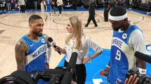 Lillard y Portis, en Bucks. Foto: gettyimages