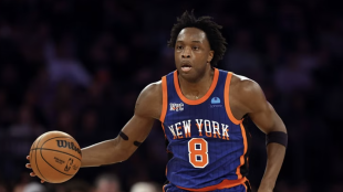 OG Anunoby, nuevo jugador de New York Knicks.