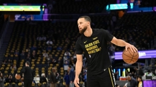 Stephen Curry, lesión de tobillo. Foto: gettyimages