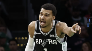 Victor Wembanyama, estrella de San Antonio Spurs. 