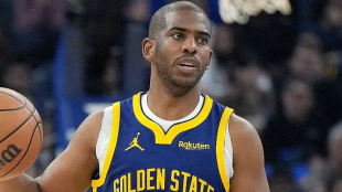 Chris Paul, jugador de Golden State Warriors.