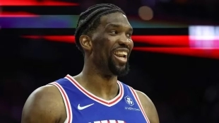 Joel Embiid, jugador de Philadelphia 76ers.