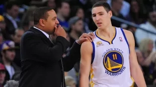 Mark Jackson y Klay Thompson