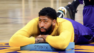 Anthony Davis, estrella de Los Angeles Lakers.