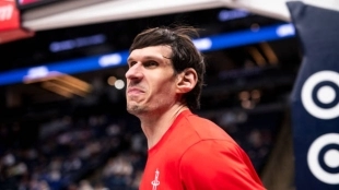 Boban Marjanovic, tiro libre fallado. Foto: gettyimages