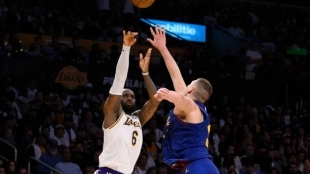 Lebron James habla de Jokic. Foto: gettyimages