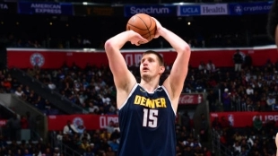 Nikola Jokic, estadísticas NBA. Foto: gettyimages