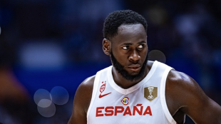 Usman Garuba, jugador de Golden State Warriors. 