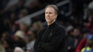 Brian Keefe, entrenador interino de Washington Wizards.