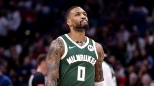 Damian Lillard, jugador de Milwaukee Bucks.