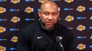 Darvin Ham, ya ex entrenador de Los Angeles Lakers.