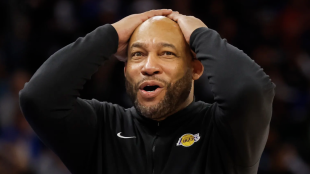 Darvin Ham, entrenador de Los Angeles Lakers. 