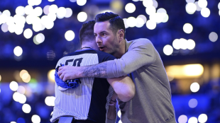 JJ Redick suena para entrenar a Los Angeles Lakers.