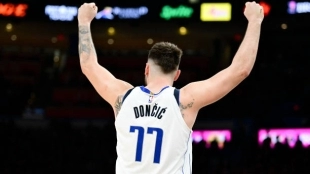 Luka Doncic, brillante en playoffs NBA 2024. Foto: gettyimages