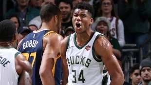 Rudy Gobert y Giannis Antetokounmpo, los dos mejores jugadores del NBA Draft 2013