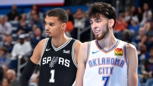 Victor Wembanyama y Chet Holmgren lideran el All-NBA Rookie First Team 2023/24