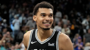 Victor Wembanyama, estrella de San Antonio Spurs. 