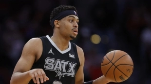 Keldon Johnson, jugador de San Antonio Spurs.