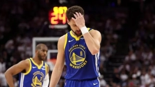 Klay Thompson, jugador de Golden State Warriors.