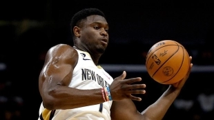 Zion Williamson, jugador de New Orleans Pelicans.