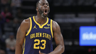 Draymond Green, estrella de Golden State Warriors. 