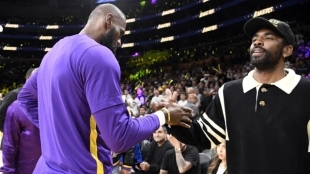 LeBron James y Kyrie Irving