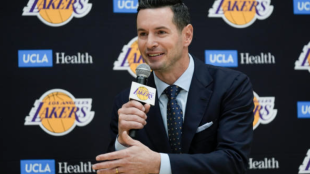 JJ Redick, entrenador de Los Angeles Lakers. 