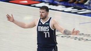 Luka Doncic, estrella de Dallas Mavericks. 
