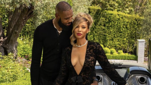 Savannah y LeBron James, una pareja feliz.