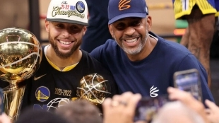 Stephen Curry y Dell Curry