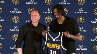 DaRon Holmes, jugador de Denver Nuggets.