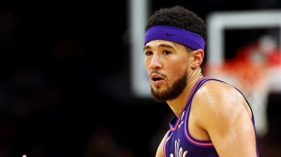 Devin Booker, jugador de Phoenix Suns.