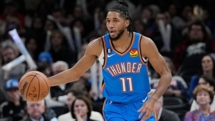 Isaiah Joe, jugador de OKC Thunder.