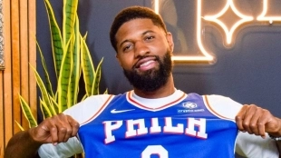 Paul George, jugador de Philadelphia 76ers.