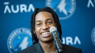 Rob Dillingham, jugador de Minnesota Timberwolves.