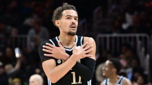 Trae Young, estrella de Atlanta Hawks.