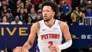 Cade Cunningham, star of the Detroit Pistons.