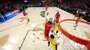 Jonas Valanciunas, a Lakers. Foto: gettyimages