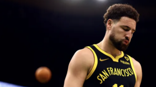 Klay Thompson, jugador de Golden State Warriors. 