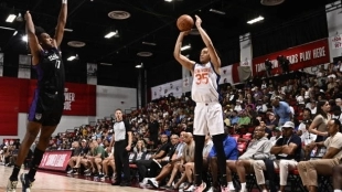 Pacome Dadiet, acierto de Knicks. Foto: gettyimages