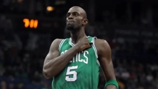 Kevin Garnett, NBA legend.
