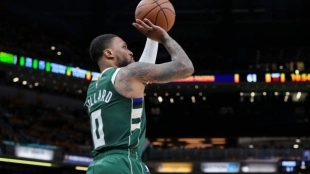 Damian Lillard, Bucks' confidence. Photo: gettyimages.